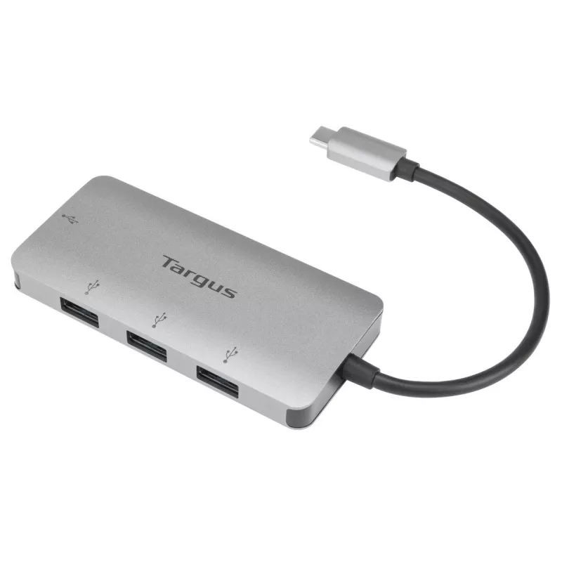 Targus ACH226EU hub διασύνδεσης USB 3.2 Gen 1 (3.1 Gen 1) Type-C 5000 Mbit/s ασημί