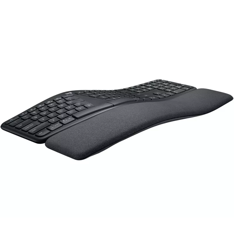 LOGITECH Ergo K860 - Ασύρματο split πληκτρολόγιο Graphite - Qwertz Swiss