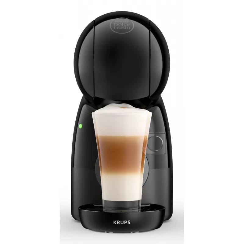 Μηχανή espresso KRUPS Piccolo XS KP1A3B, 0,8 l δοχείο νερού, Κάψουλες Dolce Gusto, 1600 W, Πάγκος εργασίας, μαύρο