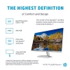 Οθόνη HP M27fq 27 ίντσες Quad HD 2560x1440 IPS LCD, 300 cd/m², 75 Hz, 5 ms, ασημί