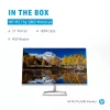 Οθόνη HP M27fq 27 ίντσες Quad HD 2560x1440 IPS LCD, 300 cd/m², 75 Hz, 5 ms, ασημί
