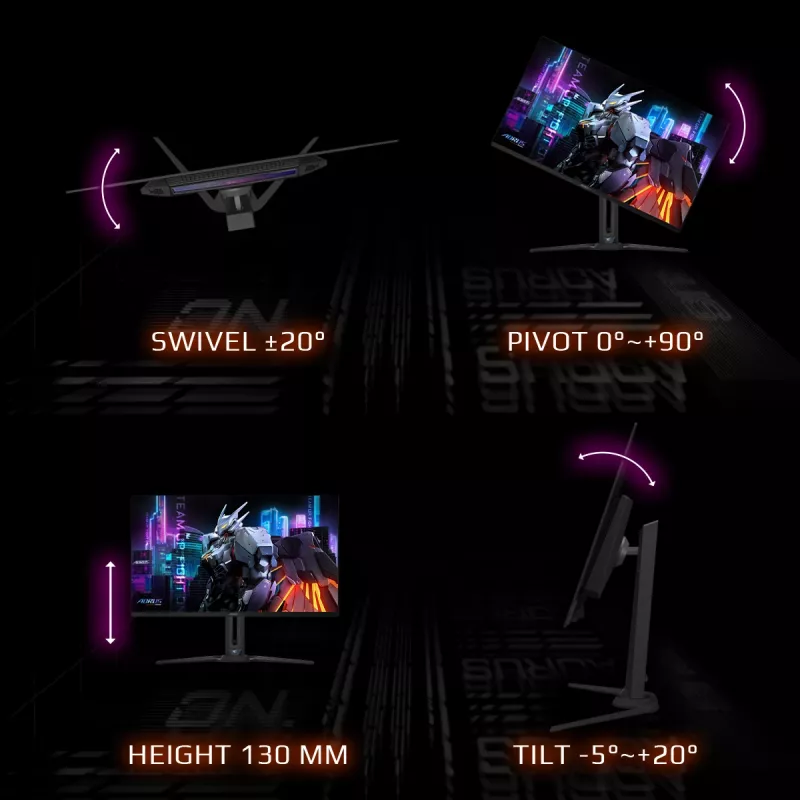 Οθόνη GIGABYTE AORUS FO32U 31.5 ίντσες OLED 3840 x 2160