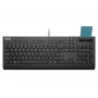 Ενσύρματο πληκτρολόγιο Full-Size Smartcard Lenovo Smartcard Wired II — γερμανική διάταξη, USB, 106 πλήκτρα, μαύρο