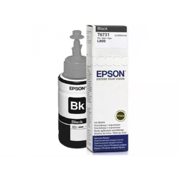 Epson T6731 Μαύρο Μελάνι σε φιάλη 70 ml
