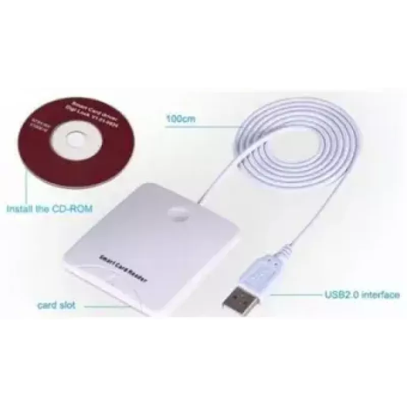 Transcend SMART CARD READER USB PC/SC N68 Λευκό