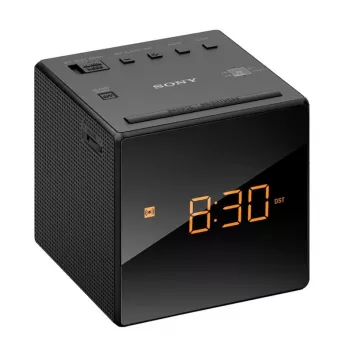 Sony ICF-C1, Ρολόι, AM, FM, 87.5 - 108 MHz, 531 - 1602 kHz, 0.1 W, 6.6 cm