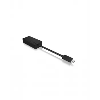 ICY BOX IB-AC534-C Προσαρμογέας γραφικών USB 4096 x 2160 pixel Μαύρο