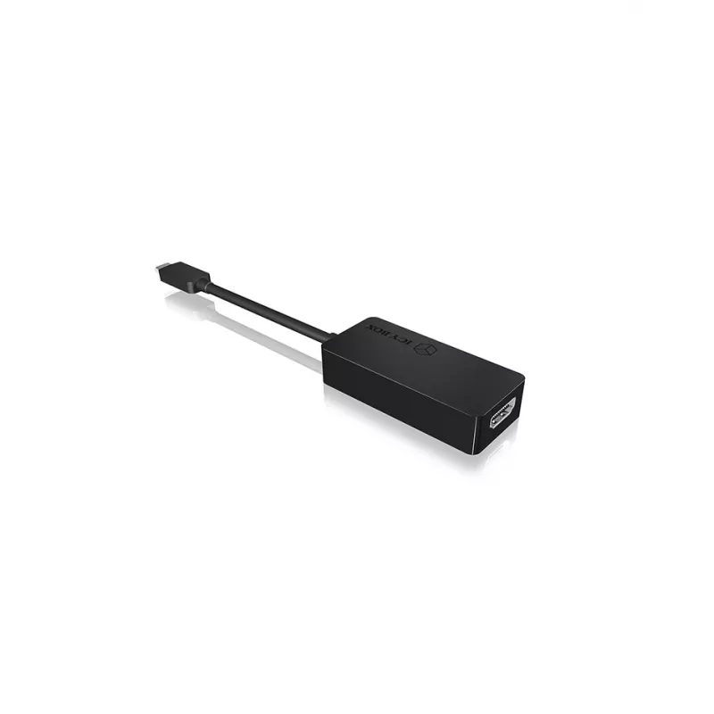 ICY BOX IB-AC534-C Προσαρμογέας γραφικών USB 4096 x 2160 pixel Μαύρο