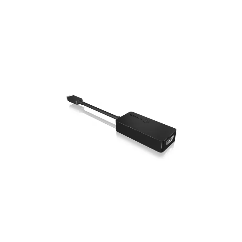 ICY BOX IB-AC534-C Προσαρμογέας γραφικών USB 4096 x 2160 pixel Μαύρο