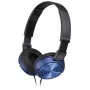 Sony MDR-ZX310, Ενσύρματα, 10 - 24000 Hz, Μουσική, 125 g, Ακουστικά, Μπλε