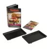 Tefal XA800912 πλάκες French toast για τοστιέρα SW852, μαύρες