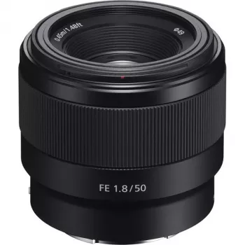 Φακός Sony FE 50mm F1.8 SLR μαύρο SEL50F18F.SYX