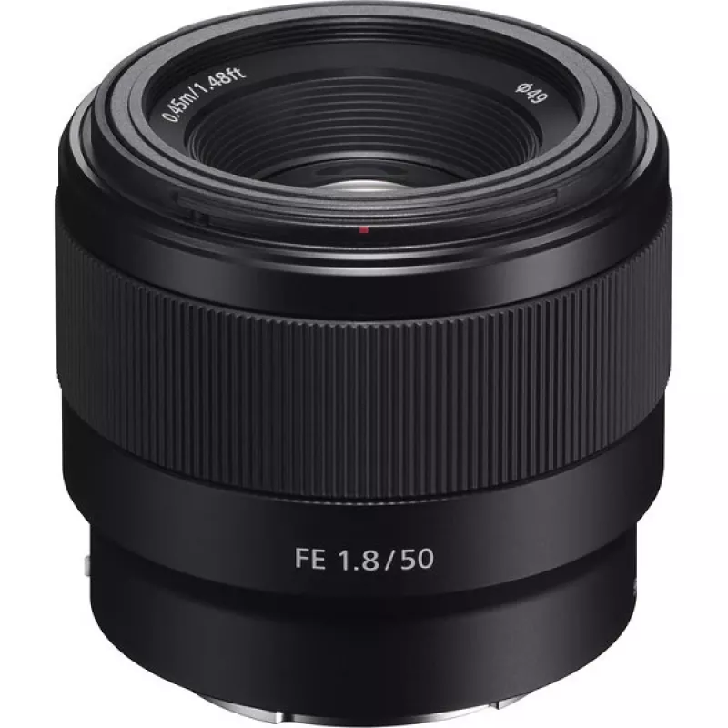 Φακός Sony FE 50mm F1.8 SLR μαύρο SEL50F18F.SYX