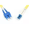 DIGITUS καλώδιο patch οπτικών ινών, LC σε SC OS2, Singlemode 09/125 µ, Duplex, μήκος 2 m