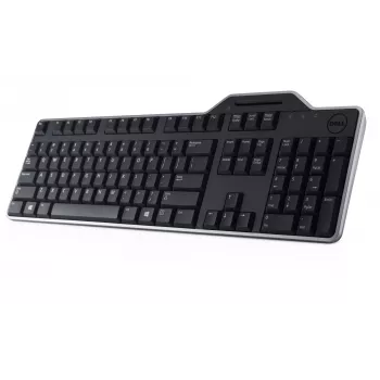 DELL Pro πληκτρολόγιο Smartcard - KB813 - Ρωσικό (QWERTY), Full-Size (100%), Ενσύρματο, USB, QWERTY, Μαύρο
