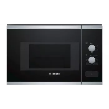 Bosch BFL520MS0 φούρνος μικροκυμάτων μαύρο, ανοξείδωτο χάλυβα συνδυαστικός φούρνος μικροκυμάτων εντοιχιζόμενος 20 l 800 W