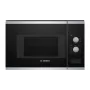 Bosch BFL520MS0 φούρνος μικροκυμάτων μαύρο, ανοξείδωτο χάλυβα συνδυαστικός φούρνος μικροκυμάτων εντοιχιζόμενος 20 l 800 W