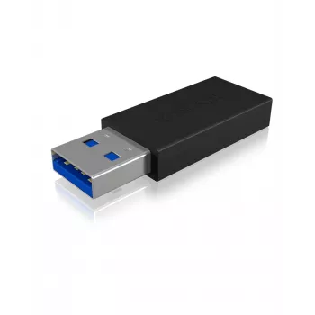 ICY BOX IB-CB015 USB Type-C 3.1 (Gen 2) USB Type-A 3.1 (Gen 2) μαύρο
