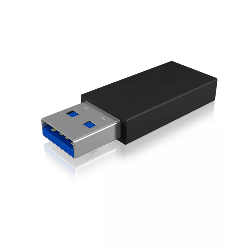 ICY BOX IB-CB015 USB Type-C 3.1 (Gen 2) USB Type-A 3.1 (Gen 2) μαύρο