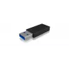 ICY BOX IB-CB015 USB Type-C 3.1 (Gen 2) USB Type-A 3.1 (Gen 2) μαύρο