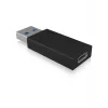 ICY BOX IB-CB015 USB Type-C 3.1 (Gen 2) USB Type-A 3.1 (Gen 2) μαύρο