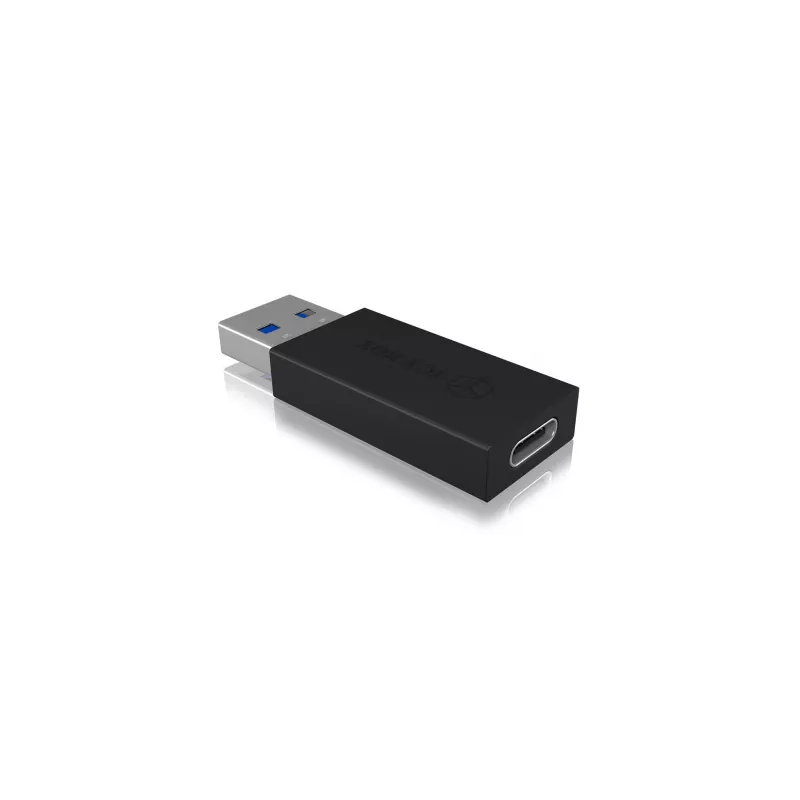 ICY BOX IB-CB015 USB Type-C 3.1 (Gen 2) USB Type-A 3.1 (Gen 2) μαύρο