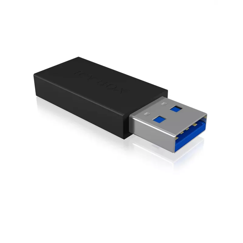 ICY BOX IB-CB015 USB Type-C 3.1 (Gen 2) USB Type-A 3.1 (Gen 2) μαύρο