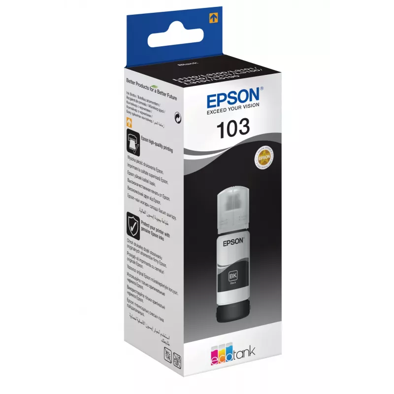 Epson 103 EcoTank μελάνι μπουκάλι μαύρο