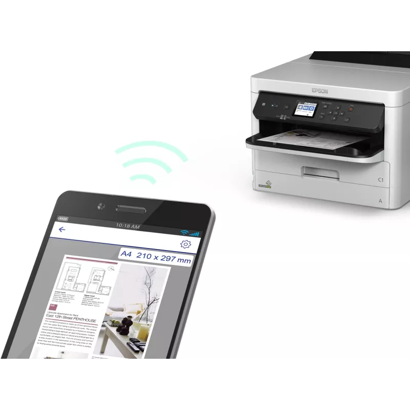 Epson WorkForce Pro WF-C529R / C579R Κυανή XL μονάδα παροχής μελανιού