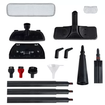 Polti Vaporetto Smart 30_S Κυλινδρικός ατμοκαθαριστής 1,6 L 1800 W Γκρι, Λευκό