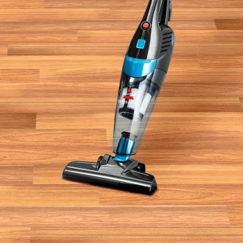 Bissell Featherweight Pro Eco επαναφορτιζόμενη σκούπα stick AC στεγνή χωρίς σακούλα 0,5 L 450 W μπλε, Titan