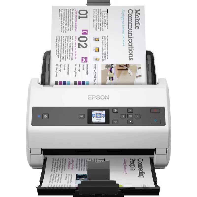 Epson WorkForce DS-870 σαρωτής με τροφοδότη 600 x 600 DPI A4 γκρι, λευκό