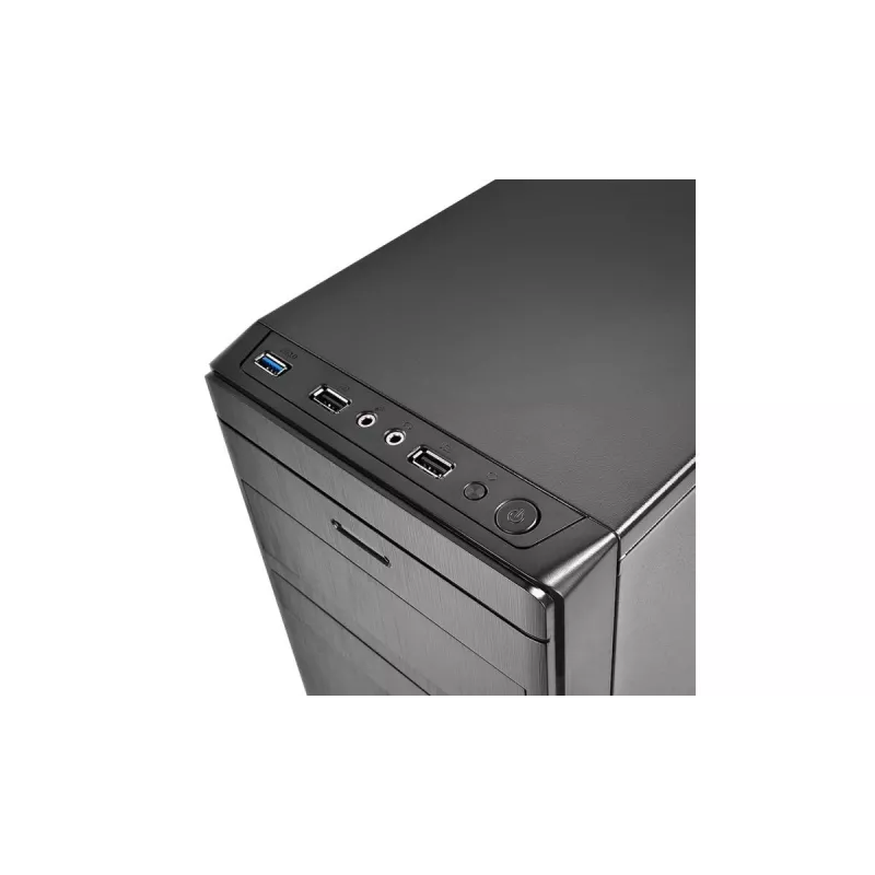DeepCool Wave V2 DP-MATX-DPWAVE2 κουτί υπολογιστή Mini Tower, Micro ATX/Mini-ITX, κάρτα γραφικών έως 320 mm, ψύκτρα CPU έως 145 mm, χωρίς τροφοδοτικό, μαύρο