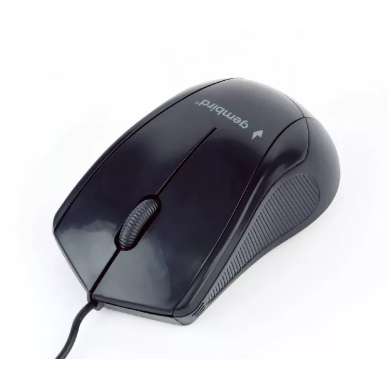 GEMBIRD ποντίκι οπτικό MUS-3B-02 - 3 κουμπιά ροδέλα USB μαύρο