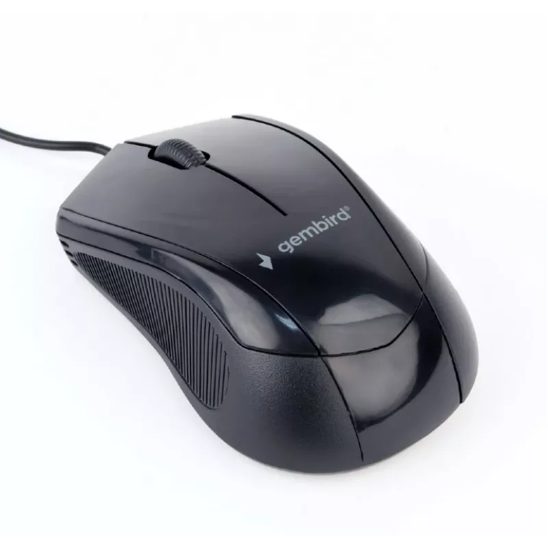 GEMBIRD ποντίκι οπτικό MUS-3B-02 - 3 κουμπιά ροδέλα USB μαύρο