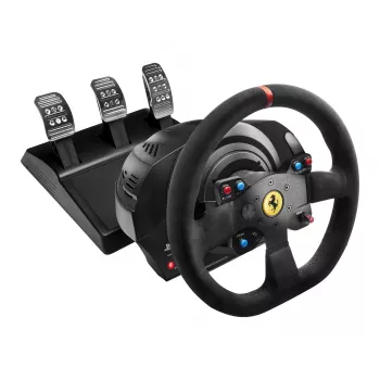 Thrustmaster T300 Ferrari Integral Racing Wheel Alcantara Edition μαύρο τιμόνι + πεντάλ Αναλογικό / Ψηφιακό PC, PlayStation 4, Playstation 3