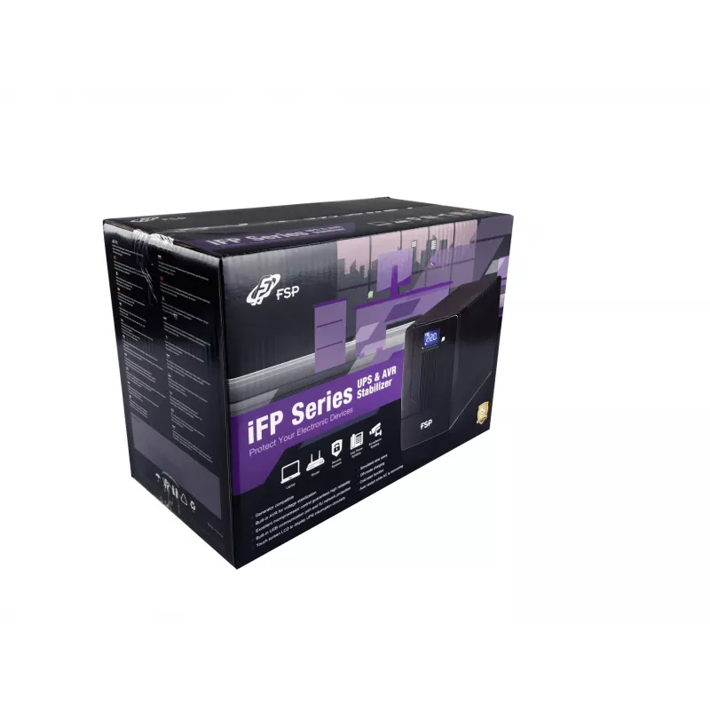FSP iFP 2000 UPS (Σύστημα αδιάλειπτης παροχής ισχύος) Line-Interactive 2 kVA 1200 W 2 έξοδοι AC