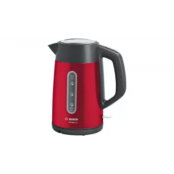 Βραστήρας Bosch TWK4P434 — 1,7 L, 2400 W, μαύρο/κόκκινο