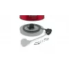 Βραστήρας Bosch TWK4P434 — 1,7 L, 2400 W, μαύρο/κόκκινο