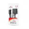 GEMBIRD καλώδιο προσαρμογέα DisplayPort σε HDMI - μαύρο, blister