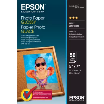 Φωτογραφικό χαρτί υψηλής γυαλάδας Epson C13S042545 13x18cm 50 φύλλα