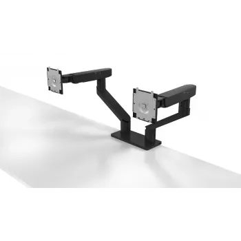 DELL Βραχίονας διπλής οθόνης – MDA20, 10 kg, 48,3 cm (19 ίντσες), 68,6 cm (27 ίντσες), ρύθμιση ύψους, Μαύρο
