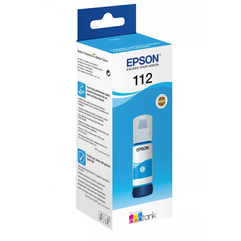 Μελάνι Epson 112 EcoTank Pigment Cyan