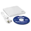 HITACHI-LG DATA STORAGE Λεπτό φορητό DVD drive - Gp60nw60 - USB 2.0 - Λευκό