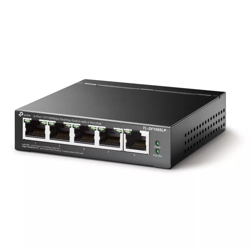 Unmanaged Switch TP-Link TL-SF1005LP 5-Port 10/100Mbps με 4-Port PoE