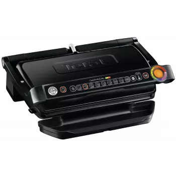 Ψησταριά επαφής Tefal GC7228 — Ψησταριά επαφής, 800 cm² επιφάνεια ψησίματος, ρυθμιζόμενος θερμοστάτης, μαύρο ανοξείδωτο ατσάλι