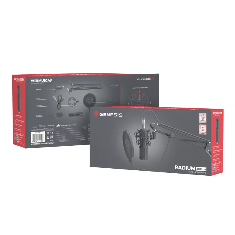 GENESIS Radium 300 XLR Μαύρο Μικρόφωνο στούντιο