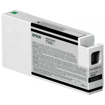 Epson Μεμονωμένη συσκευασία Φωτογραφικό μελάνι Μαύρο T596100 UltraChrome HDR 350 ml, Φωτογραφικό μαύρο, Μελάνι με βάση βαφής, 350 ml, 1 τεμ.