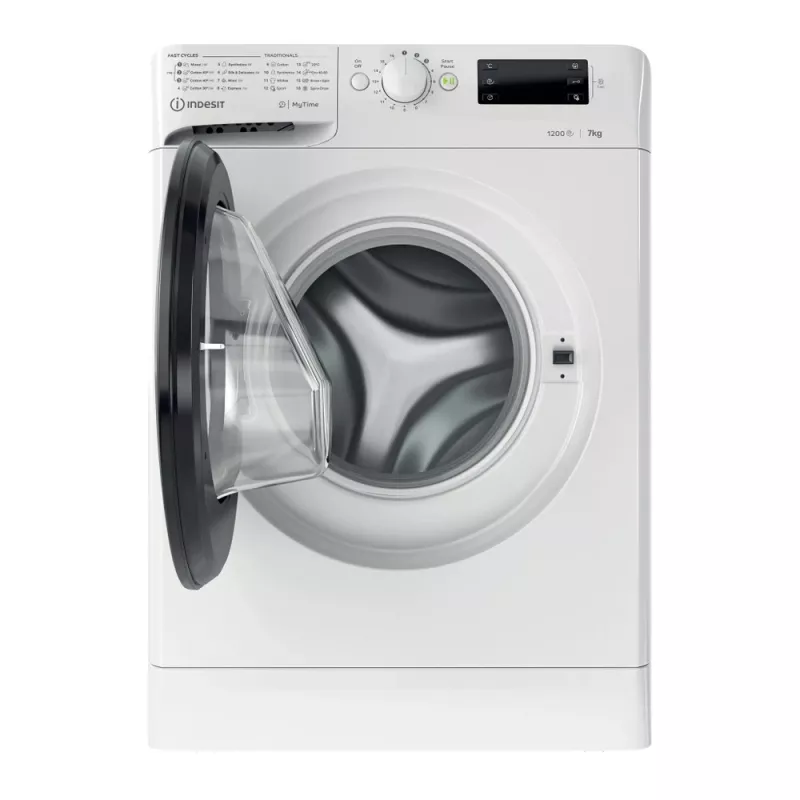 Indesit MTWE 71252 WK EE Πλυντήριο ρούχων Frontlader 7 kg 1151 U/min Λευκό
