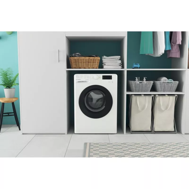 Indesit MTWE 71252 WK EE Πλυντήριο ρούχων Frontlader 7 kg 1151 U/min Λευκό